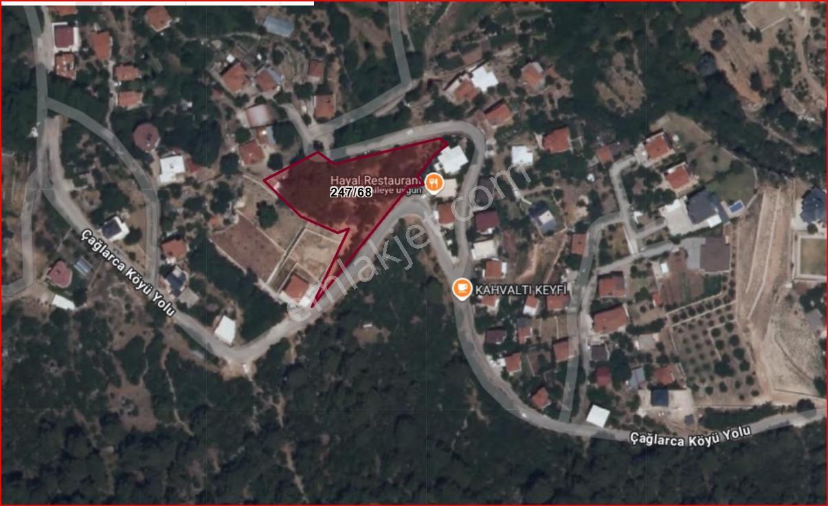 Konyaaltı Çağlarcada Köy İçi 400 M2 Arazi — fotoğraf 4