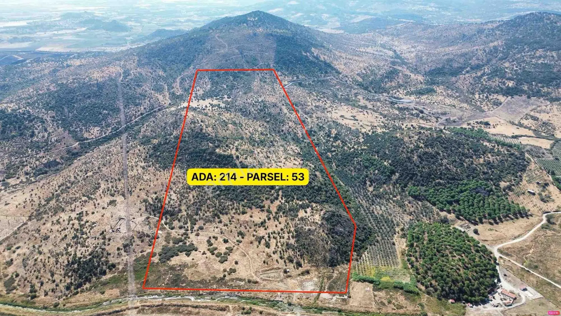 Dikili Salimbey Jeotermal Tarım Ve Enerji Potansiyeli Bir Arada Olan 283.350 M2 Satılık Arazi — fotoğraf 3