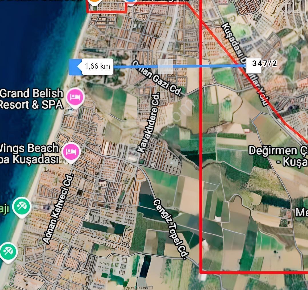 Kuşadası Soğucak, 305 M² Satılık Tam Müstakil Villa İmarlı Arsa — fotoğraf 11