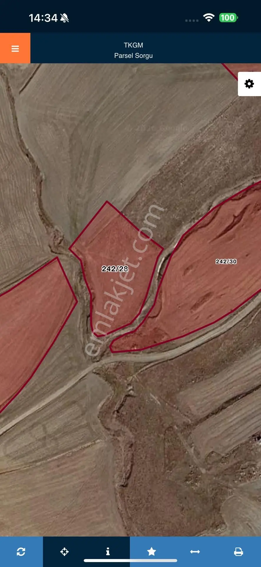 Acil Selçuklu Sızma Da 4.226 M2 Tarla Yolu Var Köye 1,5 Km