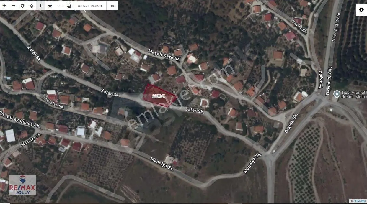 Seferihisar Tepecik Mah. 0,40 Emsal Konut İmarlı Arsa — fotoğraf 2