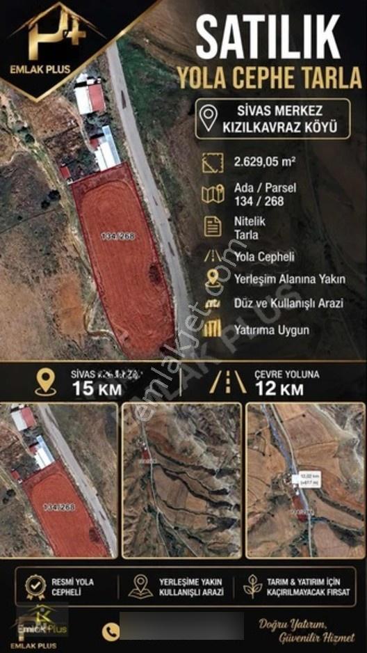 Emlak Plus'tan Kızılkavraz Yola Cepheli Ahır Yapımına Uygun