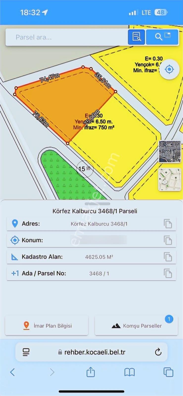 Emlak Team-körfez Kalburcuda Asfalt Cepheli Konut İmarlı Arsa — fotoğraf 21