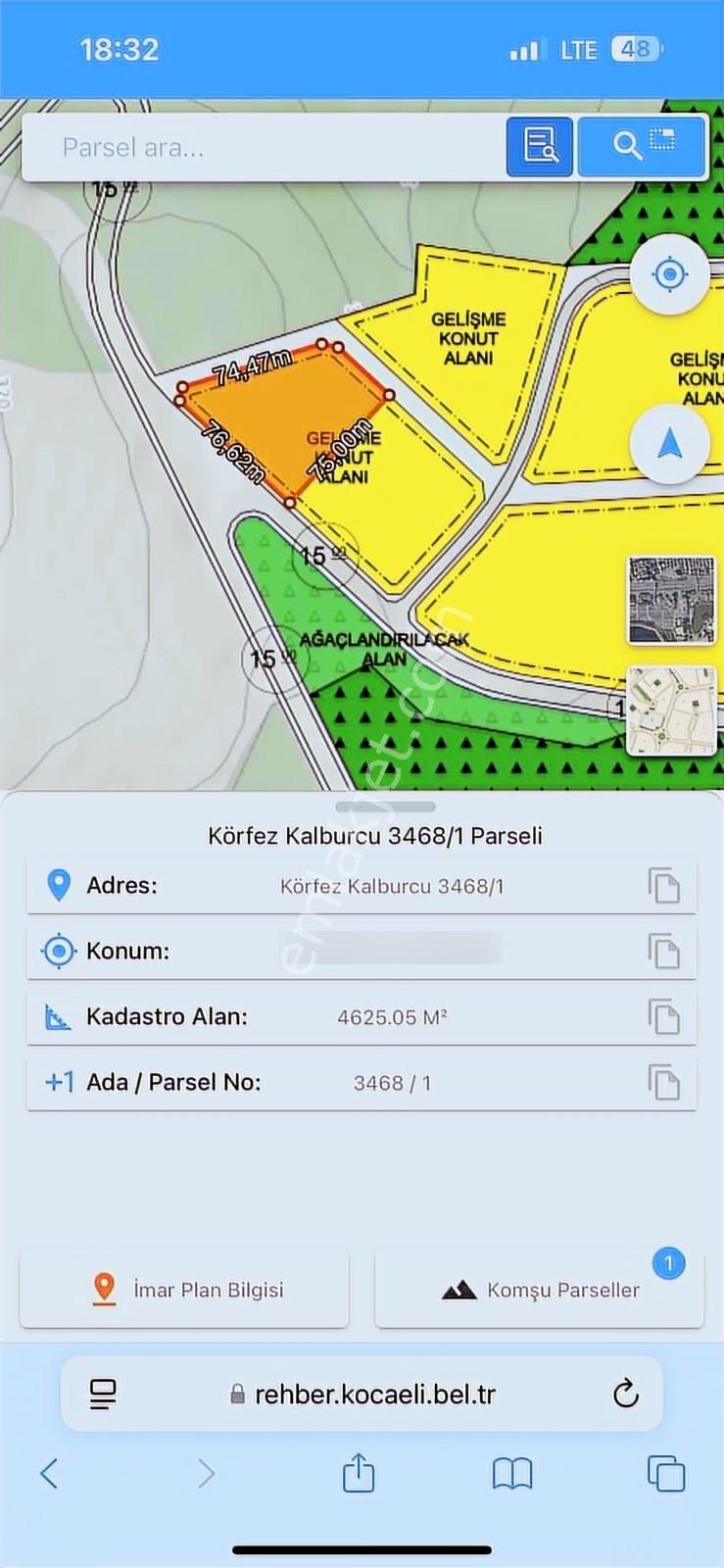 Emlak Team-körfez Kalburcuda Asfalt Cepheli Konut İmarlı Arsa — fotoğraf 23