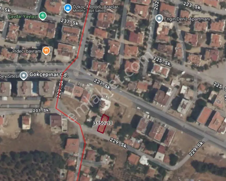 Kurtuluş Mah.de 214 M2 Satılık Arsa — fotoğraf 3