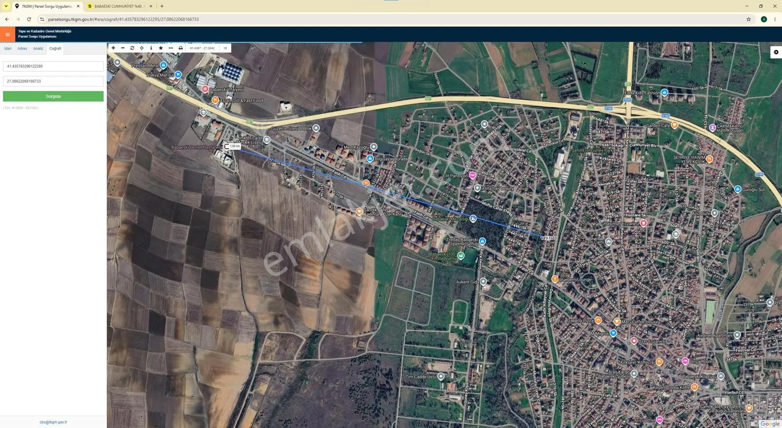 Cumhuriyet Mah Satılık 268 M2 Konut İmarlı Arsa — fotoğraf 4