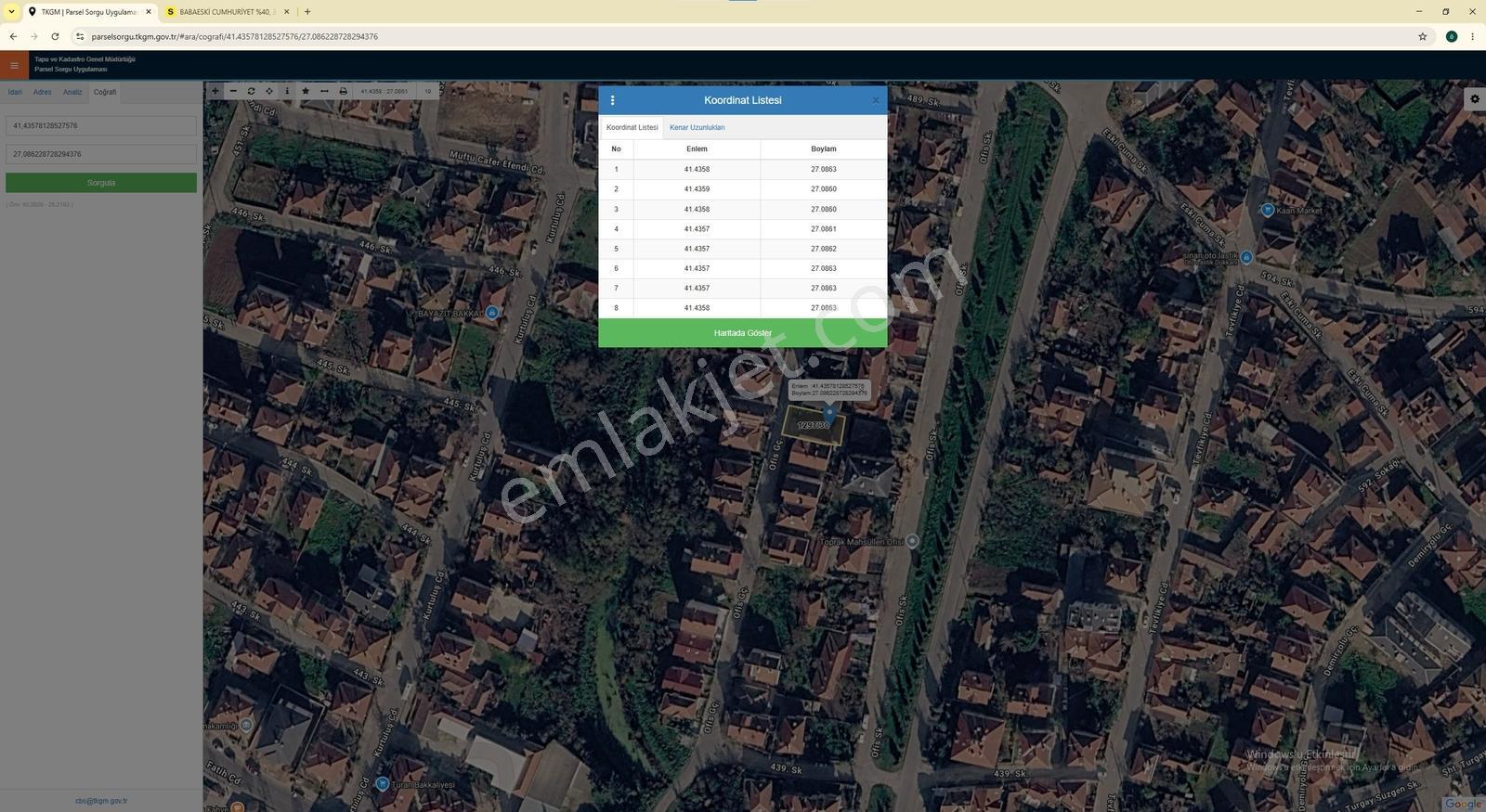 Cumhuriyet Mah Satılık 268 M2 Konut İmarlı Arsa — fotoğraf 6