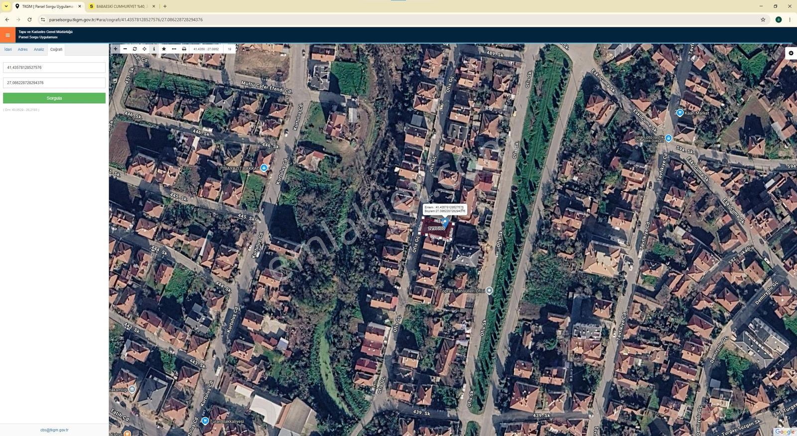 Cumhuriyet Mah Satılık 268 M2 Konut İmarlı Arsa — fotoğraf 7
