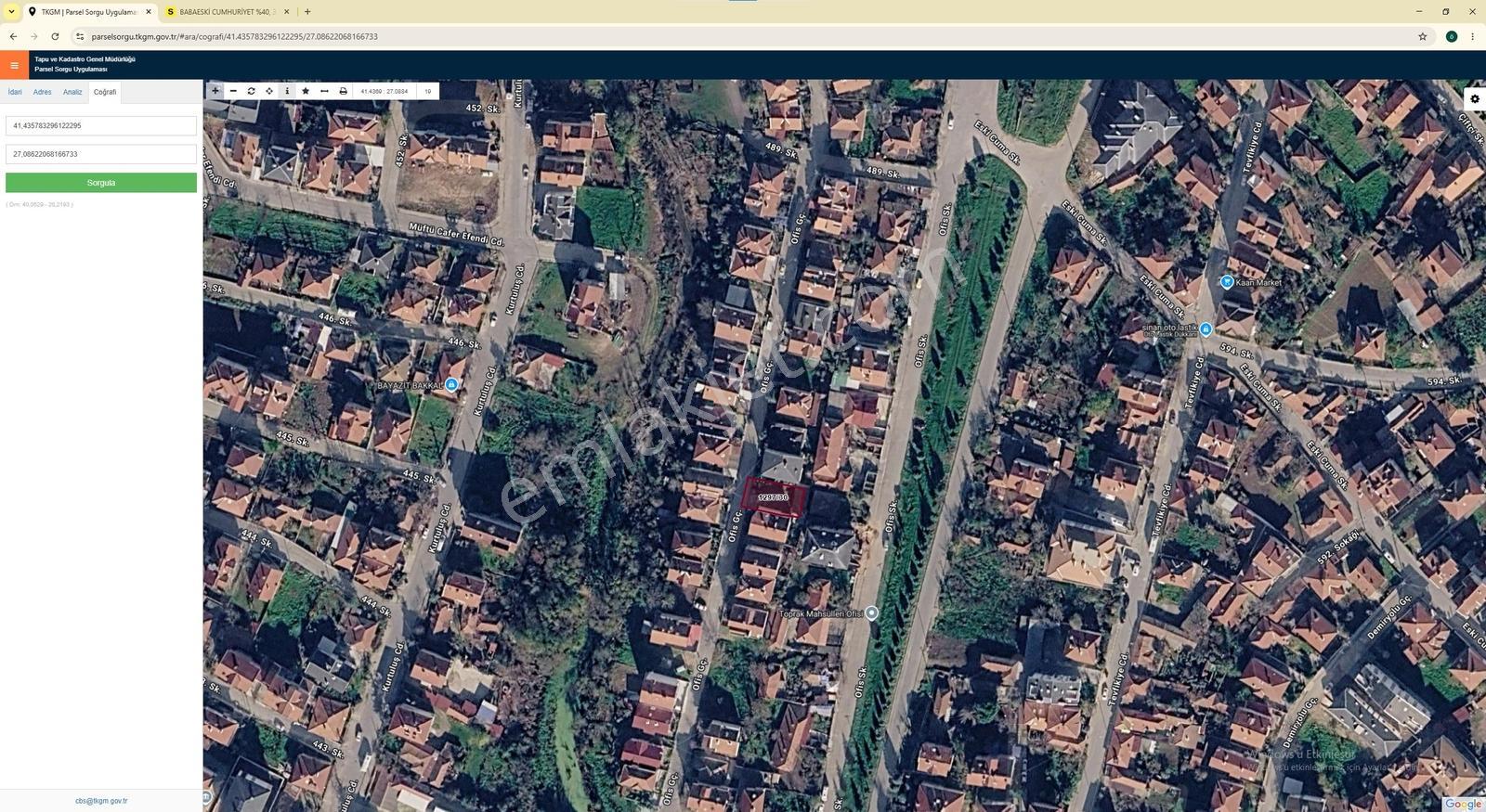 Cumhuriyet Mah Satılık 268 M2 Konut İmarlı Arsa — fotoğraf 9