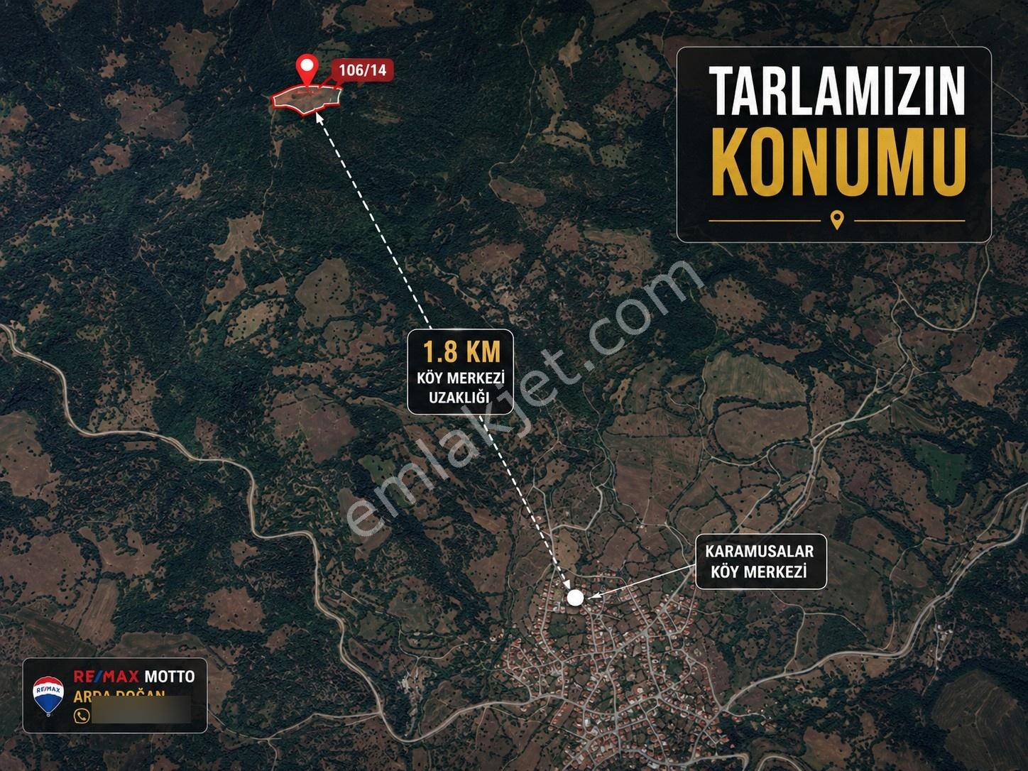 Çanakkale Lapseki'de Yatırım Fırsatı Satılık Tarla! — fotoğraf 3