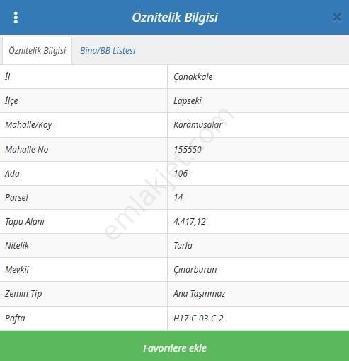 Çanakkale Lapseki'de Yatırım Fırsatı Satılık Tarla! — fotoğraf 6
