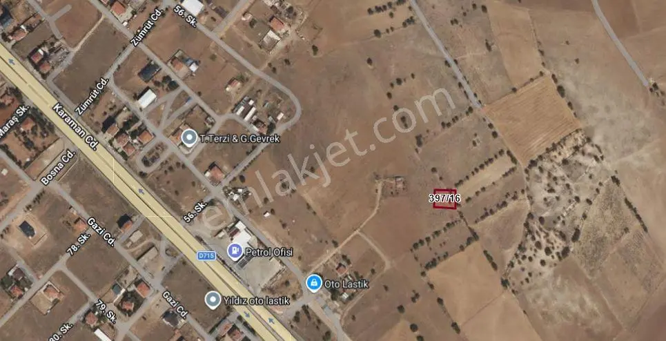 Karaman Kazımkarabekir Timsal'da %40 İmarli 718 M² Fırsat Arsa — fotoğraf 3