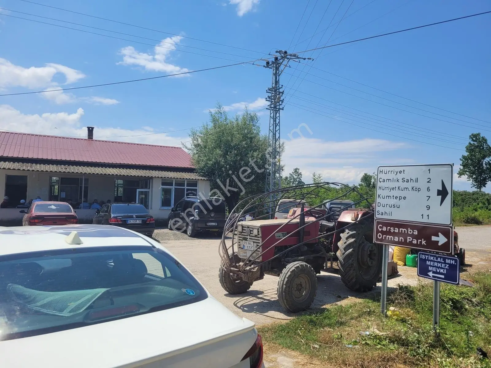 Çarşambada Sahile 2 Km | Villa Potansiyelli | 3 Yapı İmkânı — fotoğraf 6