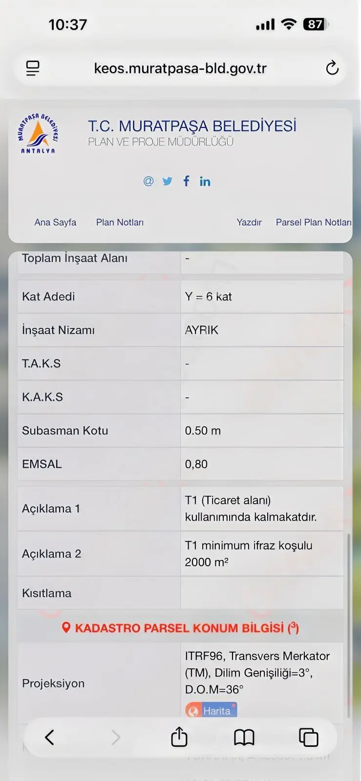 Gazi Bulvarına Cephe Satılık Ticari Arsa — fotoğraf 4