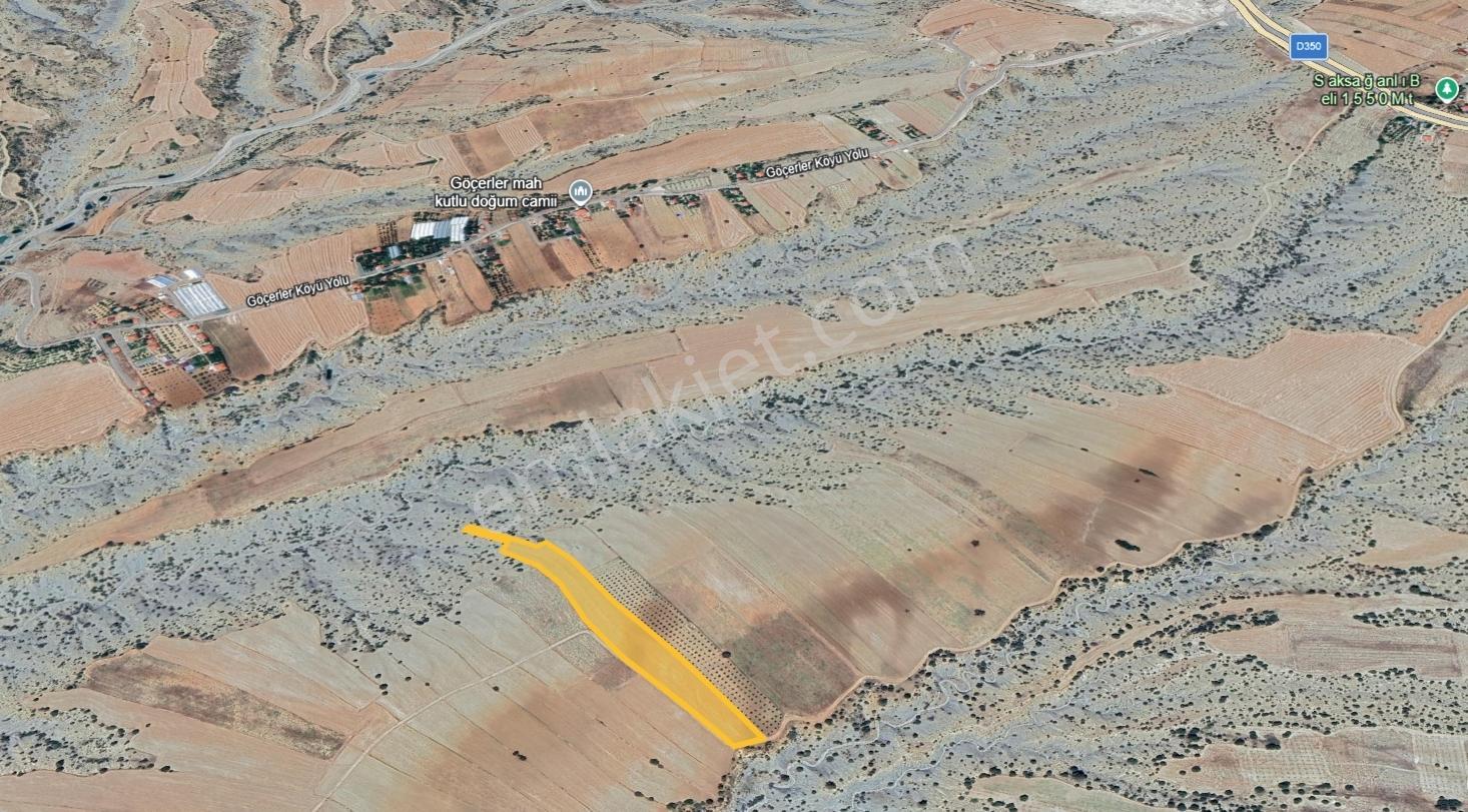 Yukarıkaraman Yaylası'nda Satılık 12.795 M2 Yatırımlık Tarla