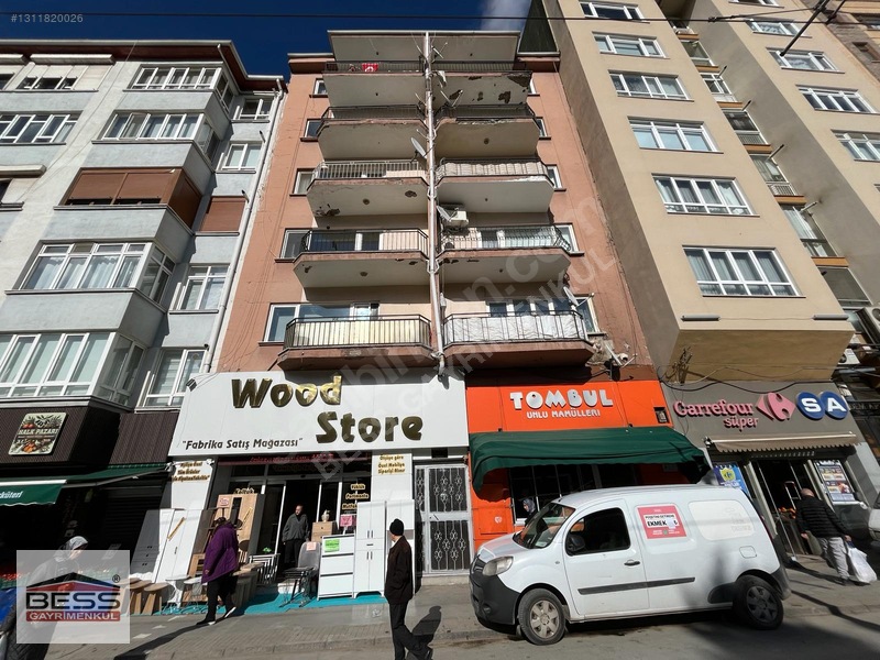 Bess'Den Deliklitaş Mah. İki Eylül Cad. Üzeri Satılık 3+1 Daire