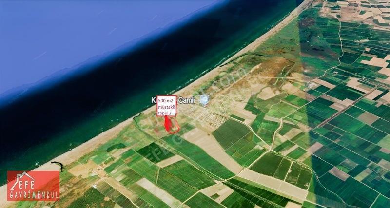 Çanakkale Biga'da Plaja Çok Yakın 500m2 Müstakil Tapulu Arsa
