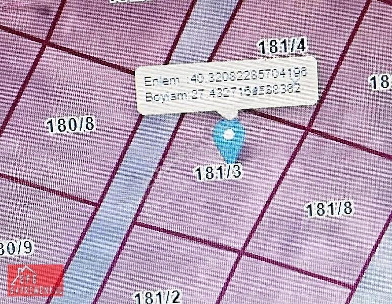 Çanakkale Biga'da Plaja Çok Yakın 500m2 Müstakil Tapulu Arsa — fotoğraf 2