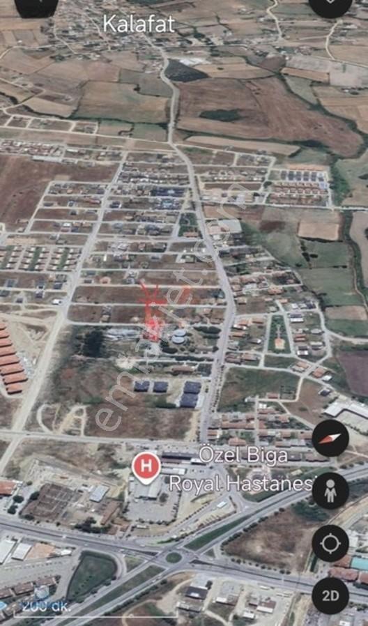Çanakkale Biga Kalafat Yolu Muhteşem Lokasyonda Satılık Arsa — fotoğraf 6