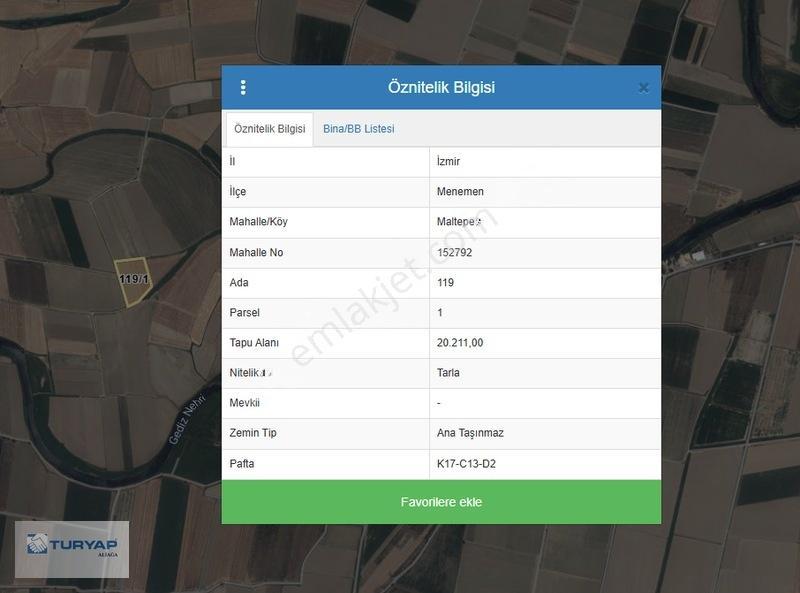Menemende Verimli Toprağa Sahip 3.368 M2 Satılık Tarla — fotoğraf 7