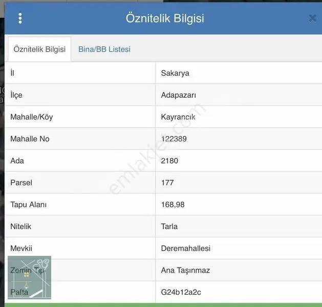Adapazarı Kayrancık Köy İçinde İmarlı Satılık Köşe Parsel — fotoğraf 2