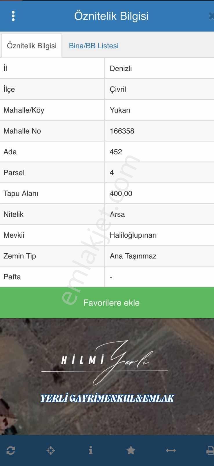Yerli Gayrimenkul'den Akpınar Mahallesi % 35 İmarlı 400 M² Arsa — fotoğraf 8