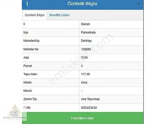 Denizli Merkezde Yatırımlık 2 Kat İmarlı Fırsat Arsa Kelepir. — fotoğraf 4
