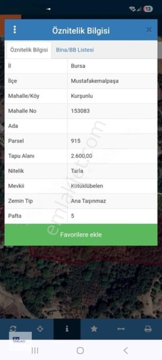 Öztarlacıdan 3 Parça Kısmî İmarlı Ve Bahçe Vasıflı 10000 M2 — fotoğraf 8