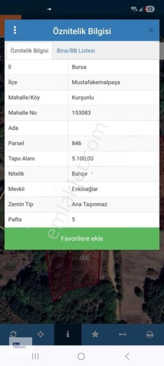 Öztarlacıdan 3 Parça Kısmî İmarlı Ve Bahçe Vasıflı 10000 M2 — fotoğraf 10