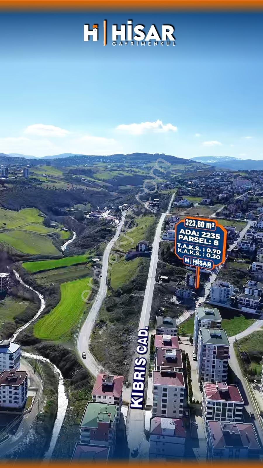 Hisar'dan Alanlı Mah Muazzam Konumda Satılık 323m2 Arsa — fotoğraf 7