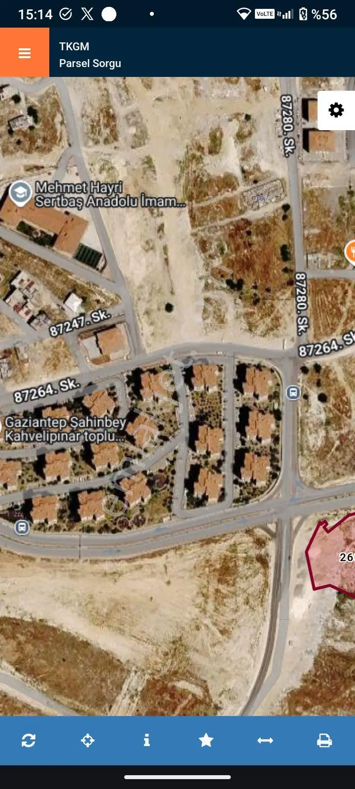 Şahinbey Geylani Mahallesinde Satılık 114 M² İmarlı Arsa