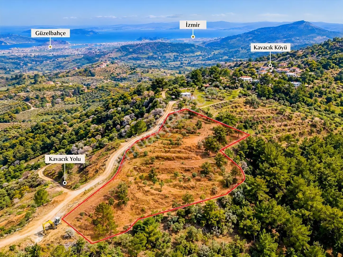 İzmir Karabağlar Kavacık Köyü Satılık Tarla