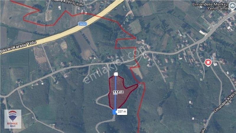 Karasu Kurumeşede Ana Yola 80 M. Mesafede 19.579 M² Tarla — fotoğraf 7