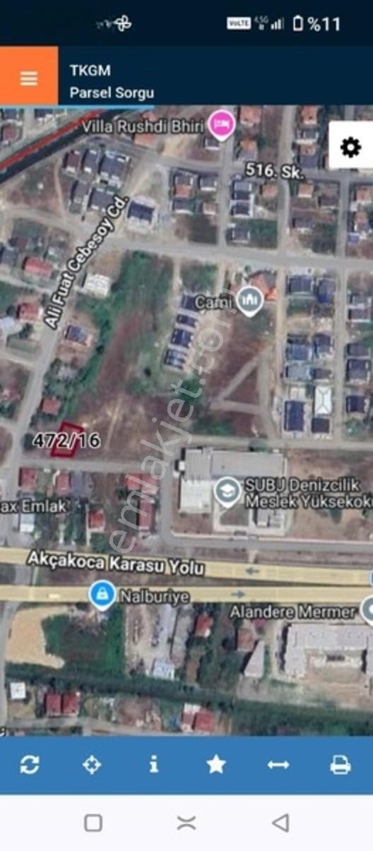 Etkin Gayrimenkul Den Alandere Mah 357 M2 Arsa Satılıktir