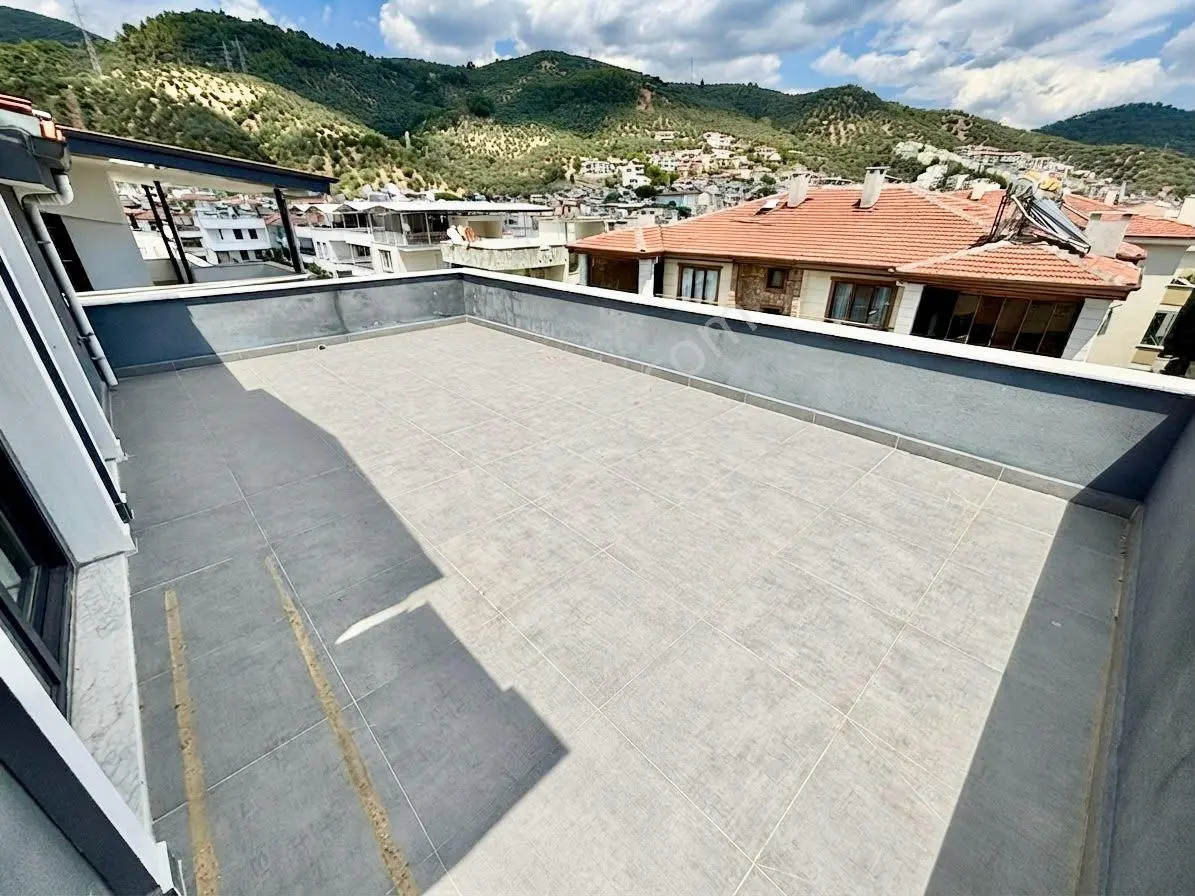 ꧁ay Emlaktan꧂altınoluk'ta Kazdağları Eteklerinde Manzaralı Teraslı Ön Cephe 4+1 Lüks Dubleks Daire — fotoğraf 2