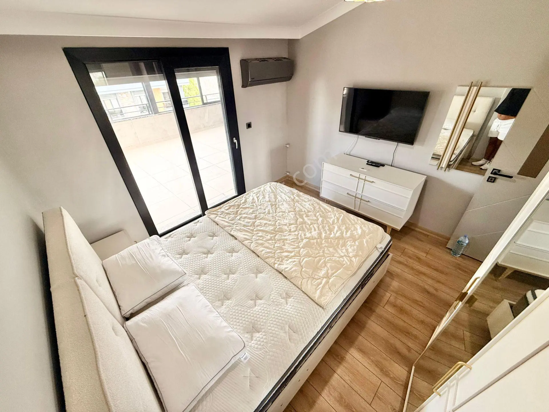 .꧁yetkili Ay Emlaktan꧂denize Sadece 200 Mt Yüzme Havuzlu Güvenlikli Satılık 4+1 Eşyalı Dublex Daire — fotoğraf 23