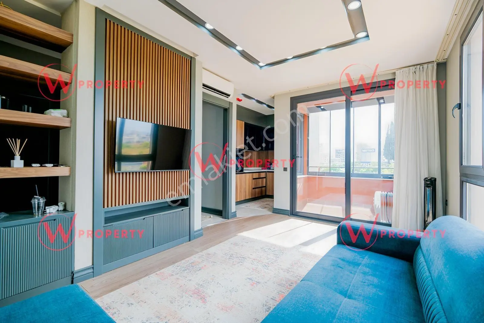 W Property'den Yektane Batısında Full Eşyalı Lüks 1+1 — fotoğraf 2