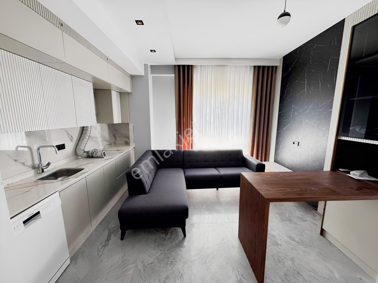 Şemiklerde Satılık 1+1 Bahçe Katı Full Eşyalı Apart — fotoğraf 2