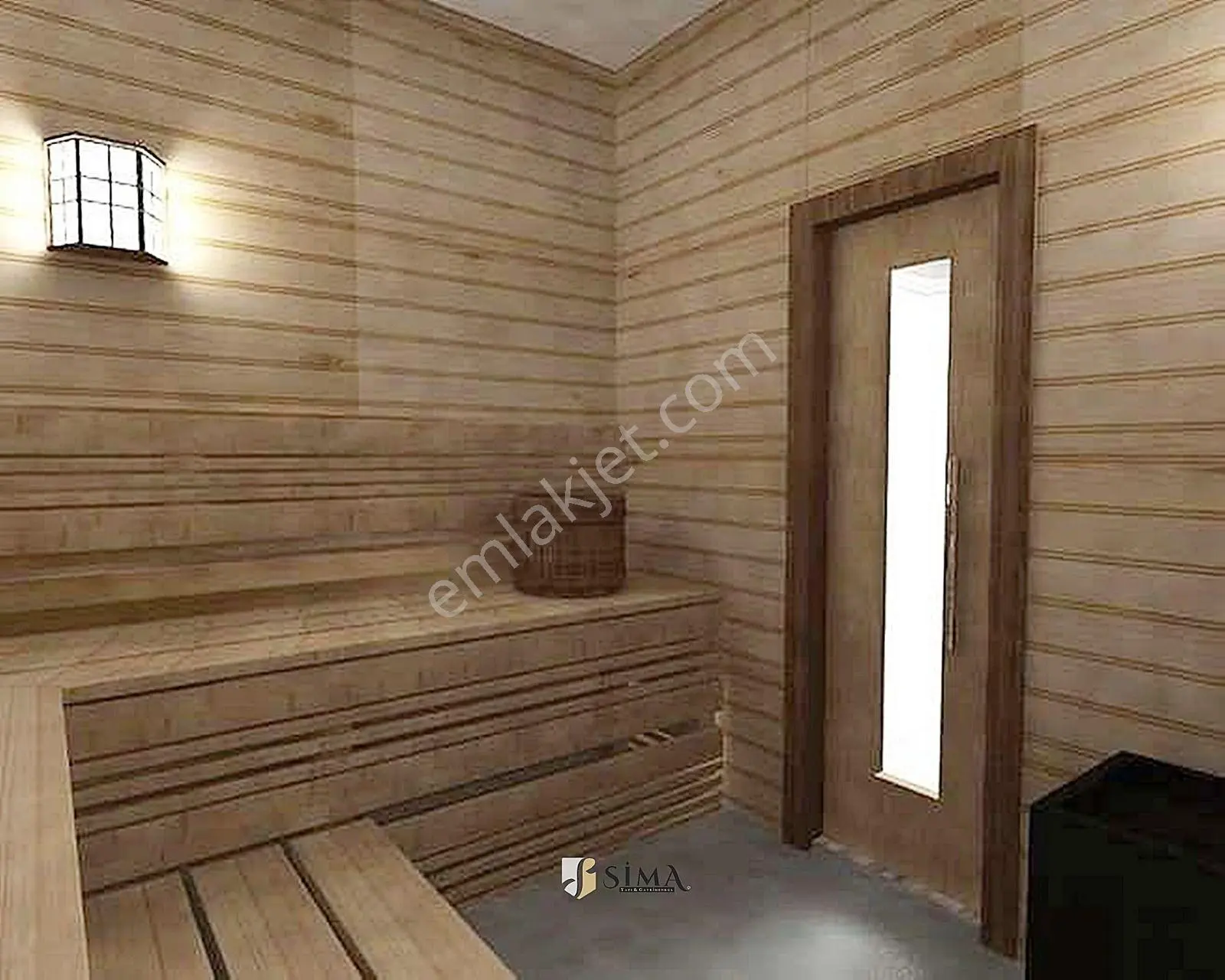 Sima Yapı'dan Full Konseptli Site İçerisinde Dekorlu 2+1 Satılık — fotoğraf 19