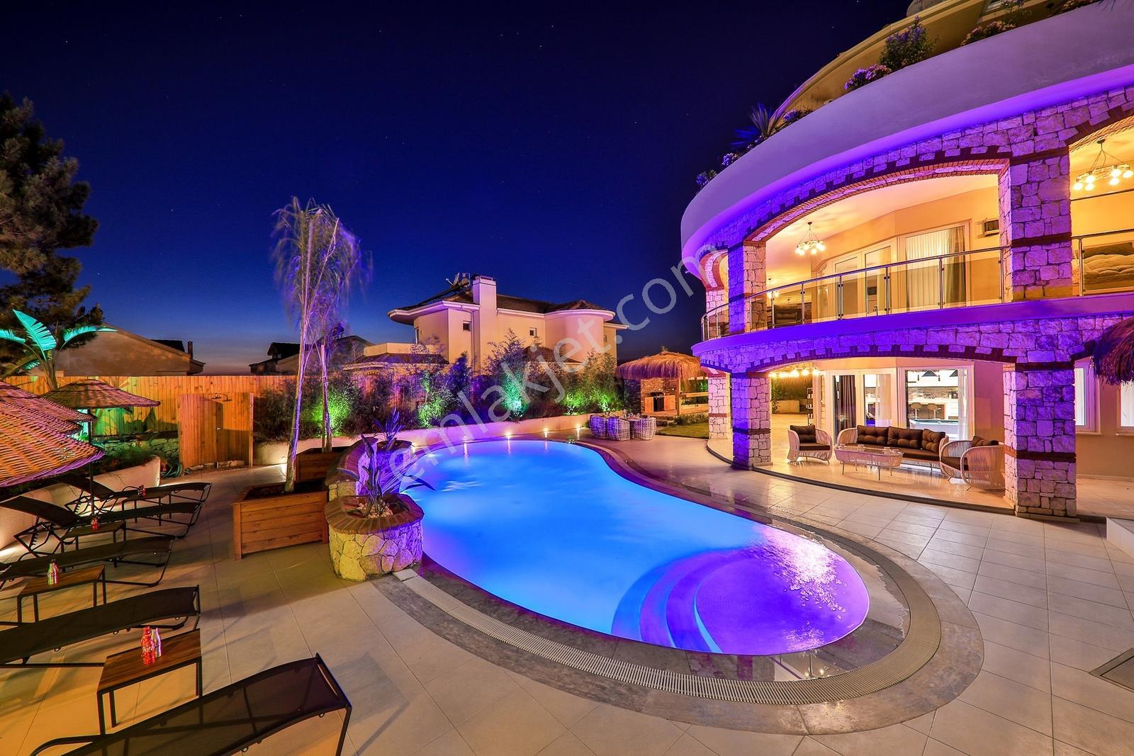 Remax'tan- Fethiye Ovacık'ta, Deniz Manzaralı 4+1 Müstakil Villa — fotoğraf 6