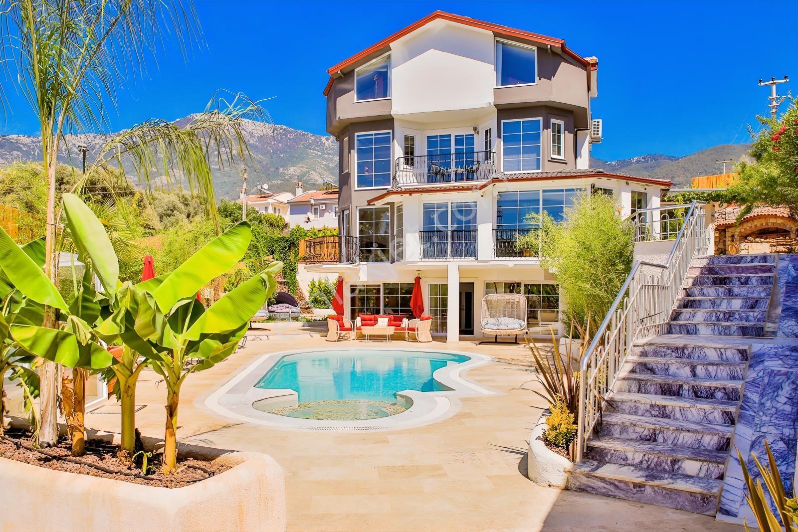 Remax'tan- Fethiye Ölüdeniz Ovacık'ta, 8+1 Müstakil Eşyalı Villa — fotoğraf 2