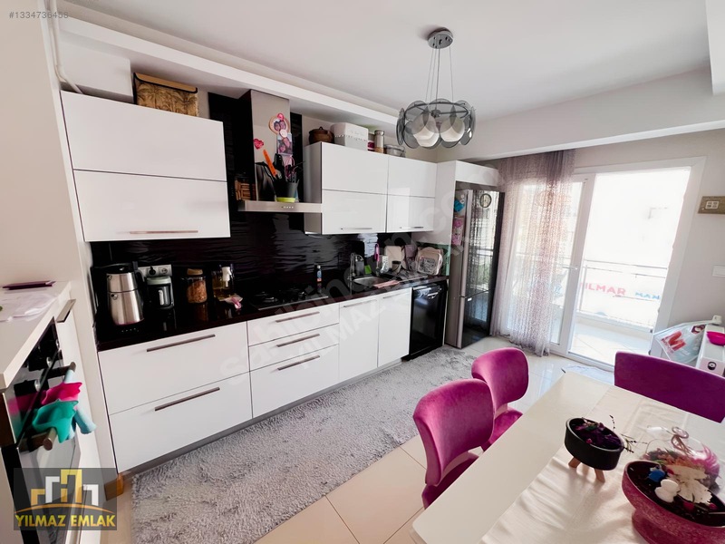 Myrına Parkta 3+1 Ara Kat Kısmi Eşyalı Satılık Daire — fotoğraf 11