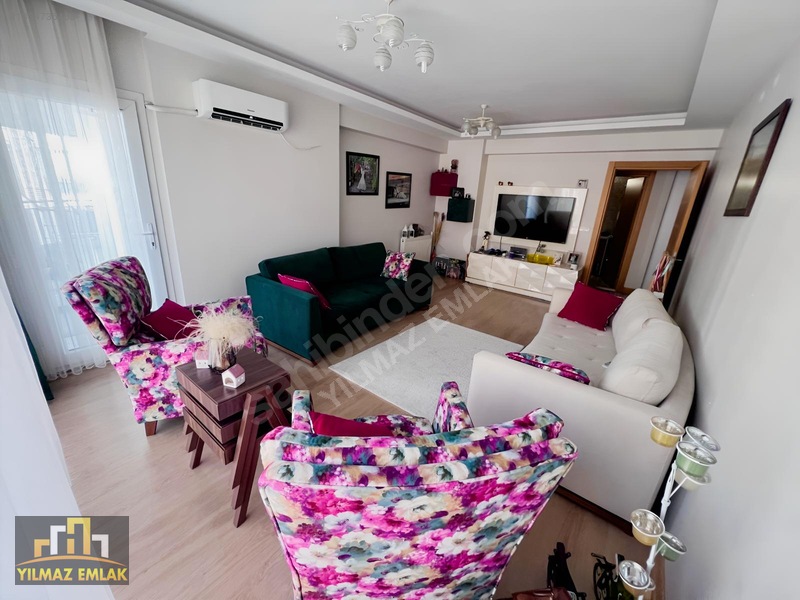 Myrına Parkta 3+1 Ara Kat Kısmi Eşyalı Satılık Daire — fotoğraf 22