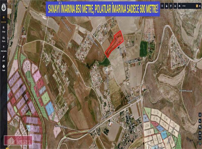 Polatlarda İmara Çok Yakın 1.257 M² Mükemmel Yatırım Fırsat — fotoğraf 6