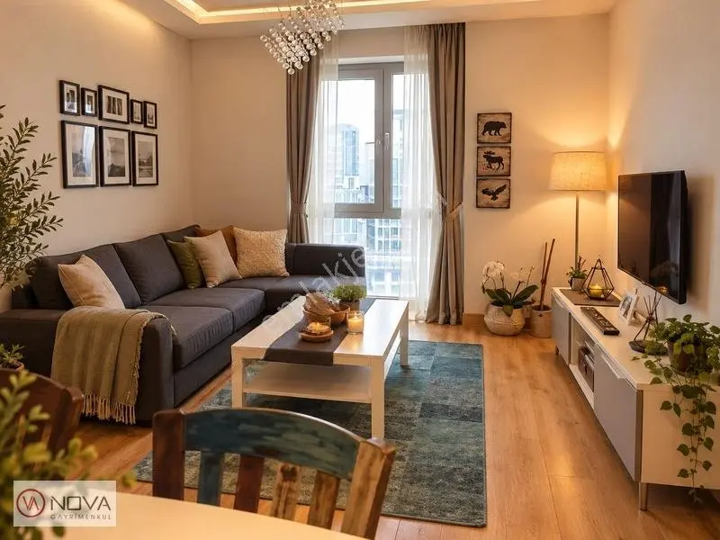 Nova'dan Finans Merkezi Sarphan Park'ta 1+1 Full Eşyalı — fotoğraf 3