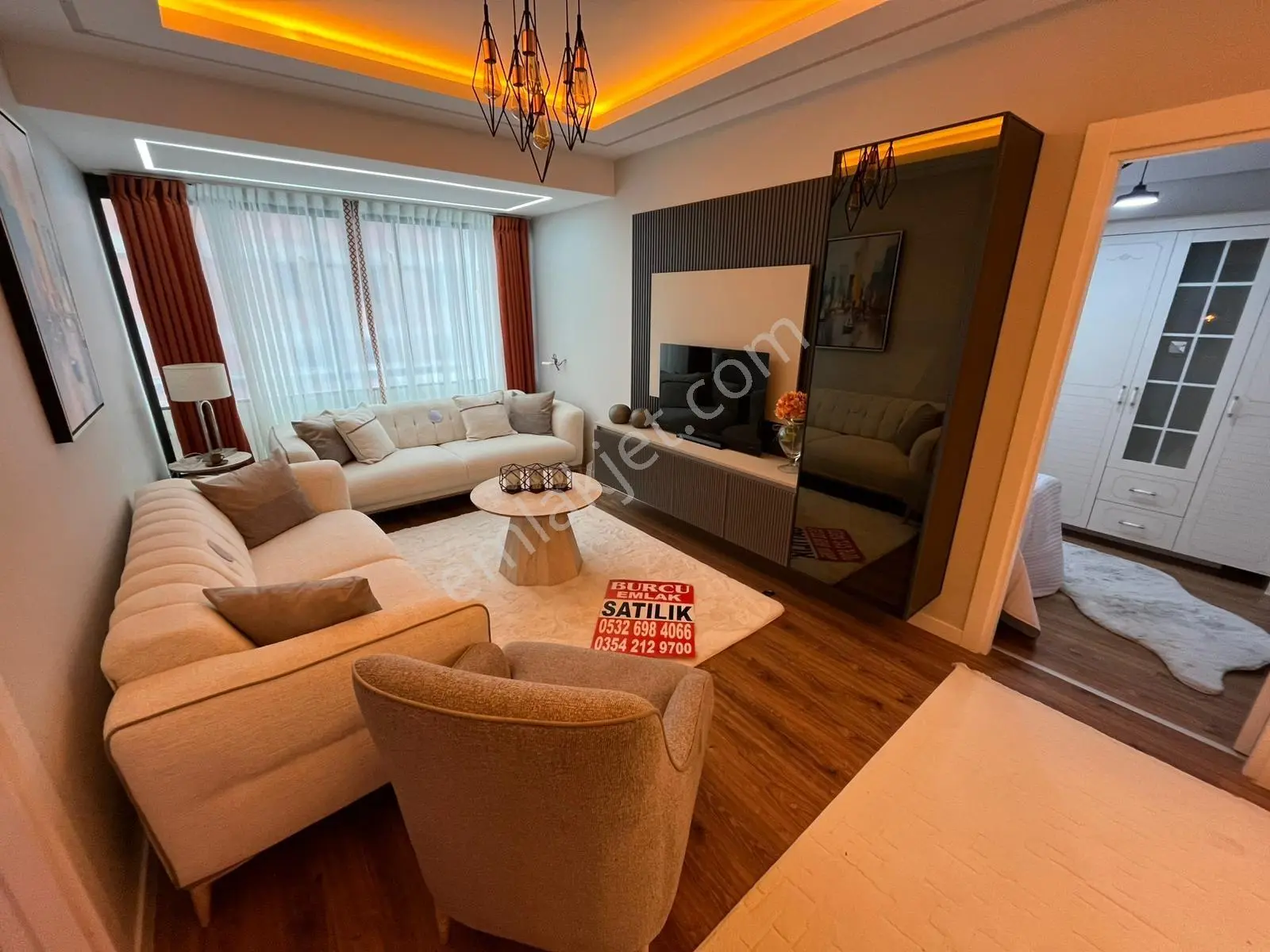 Valilik Binası Yanında 2+1 Sıfır-- Güney Cepheli -- Burcu Emlak — fotoğraf 2