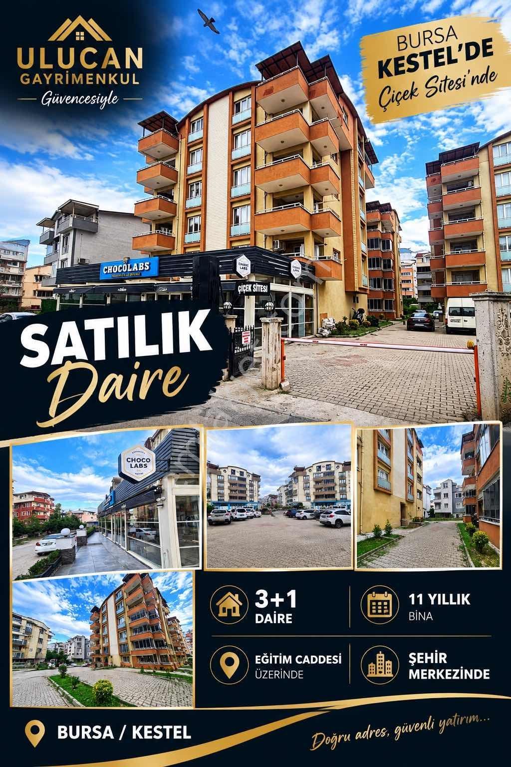Ulucan'Dan Kestel'De Cadde Üstü Site İçi Satılık 3+1 Daire