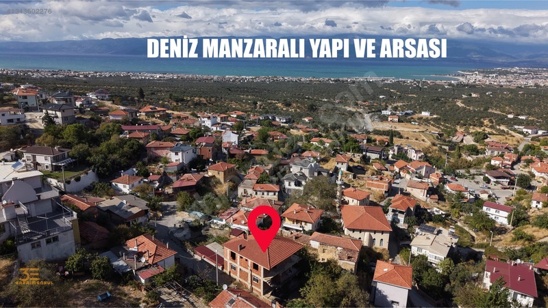 Taylıeli'Nde 555 M2 Deniz Manazaralı Arsa Ve Kaba İnşaat