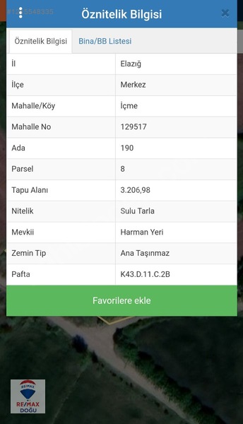 Remax Doğu'dan İçme Köyünde Resmi Yola 3 Cepheli Satılık Tarla — fotoğraf 3