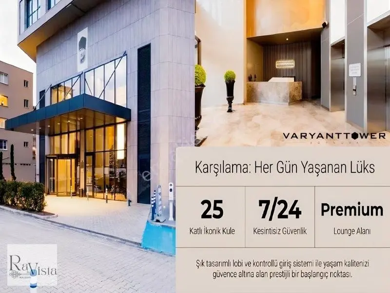 Varyant Tower Satılık 2+1 Daire — fotoğraf 4